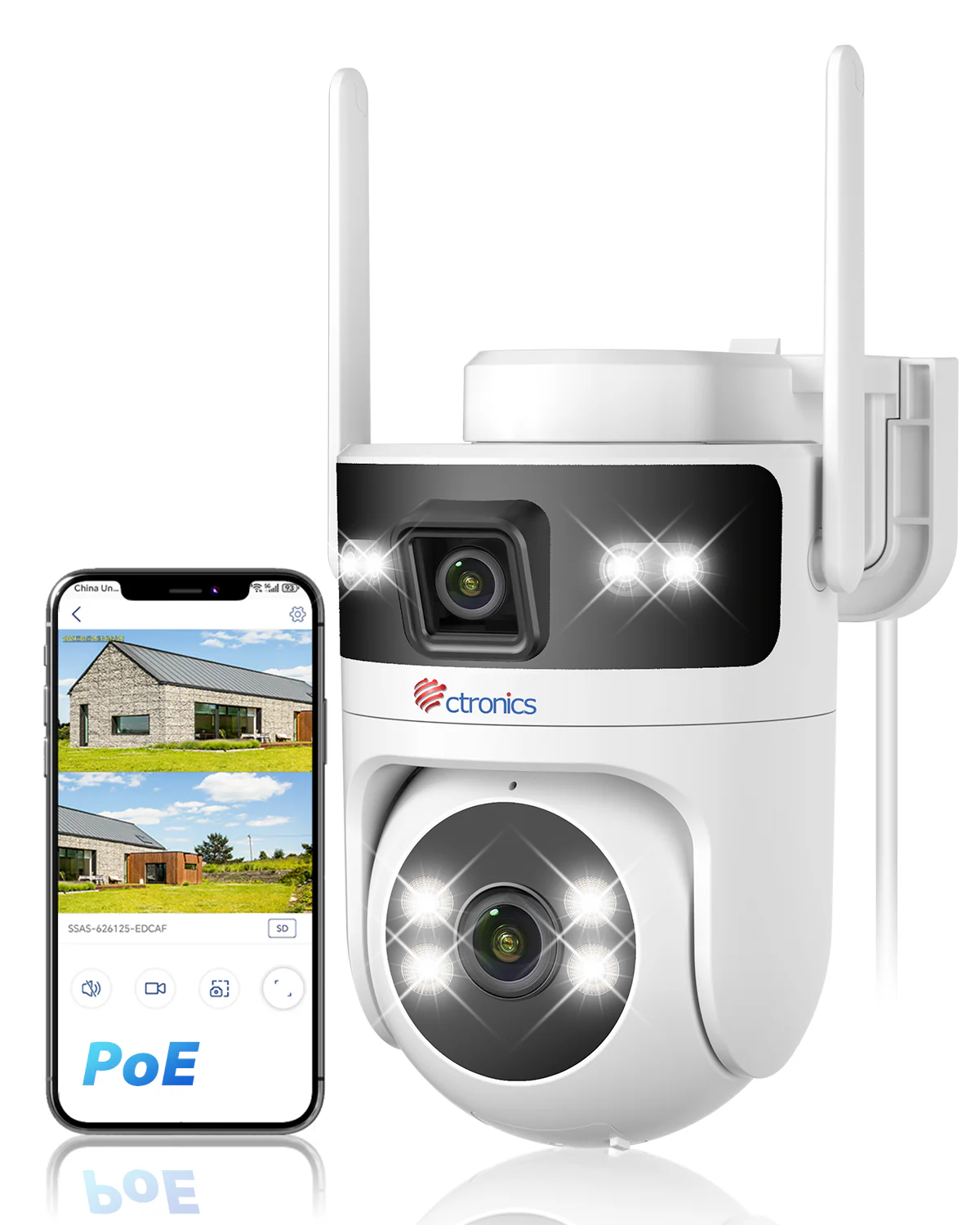 Solar-Battery Security Cameras